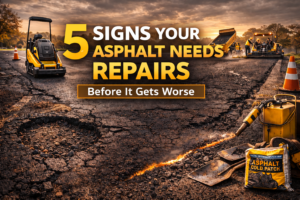 5 Signs Your Asphalt Needs Repairs Before It Gets Worse