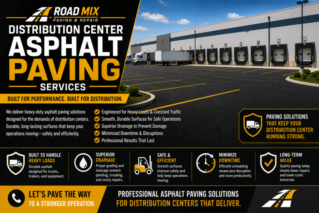Distribution Center Asphalt Paving Services Georgia