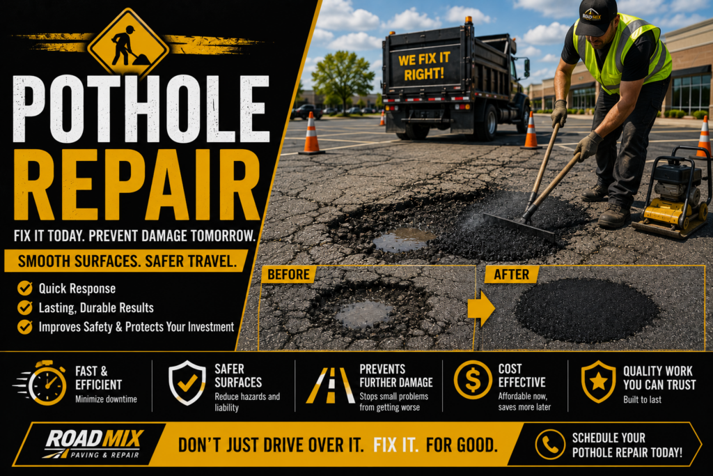 Commercial Pothole Repair Georgia