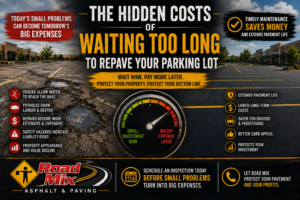 The Hidden Costs of Waiting Too Long to Repave Your Parking Lot